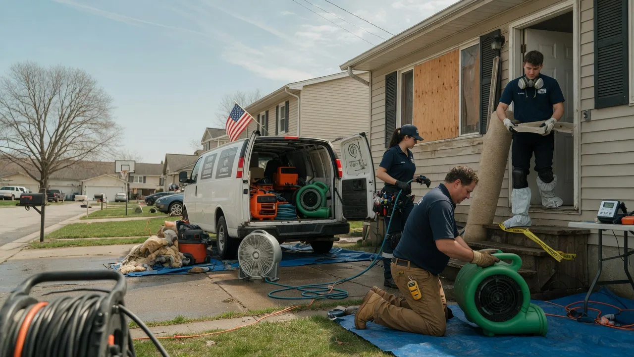 Water Damage Restoration in Galien, MI near me